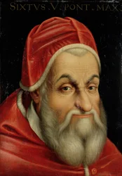 Pave Sixtus V (1520-90)